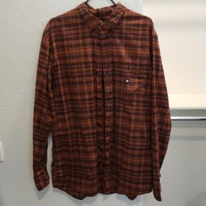 *FINAL SALE DC skater long sleeve button down